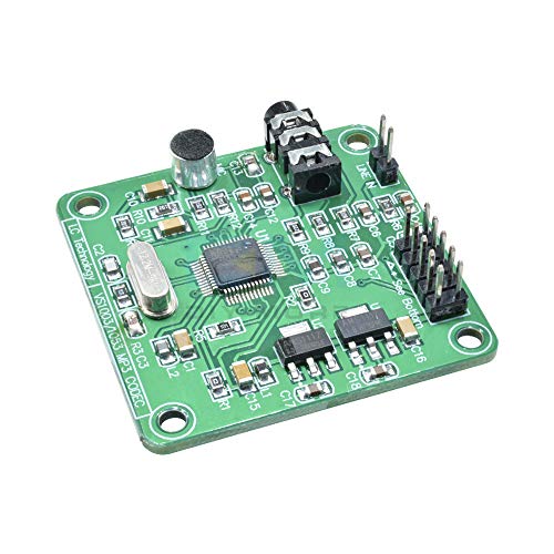 Hailege VS1053 MP3 Audio Player Module Audio Decoder Board Onboard Recording Microphone SPI Interface OGG Output Port Line-in 12.288Mhz von Hailege