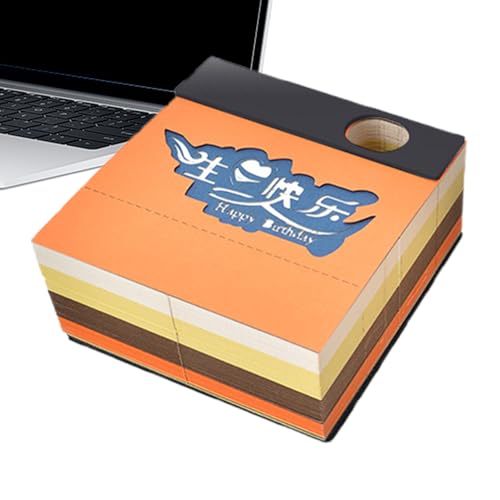 3D-Kalender - Ablösbare Notizzettel ohne Rückstände,Klassischer Planer Multifunktions-Notizblock Für Haushalt, Klassenzimmer Und Schreibtisch 3D-Kalender - Ablösbare Notizzettel ohne Rückstände,Klassischer Planer Multifunktions-Notizblock Für Haushalt, Klassenzimmer Und Schreibtisch von Hailerio