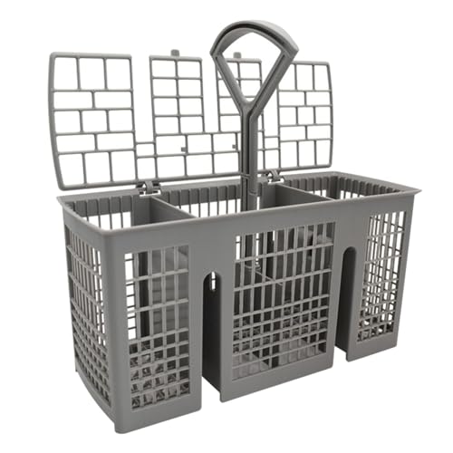 Besteckkorb für die Spülmaschine,Filterkorb Utensilienhalter - Ersatzkorb für Utensilien, kompatibel mit den meisten Geschirrspülern Besteckkorb für die Spülmaschine,Filterkorb Utensilienhalter - Ersatzkorb für Utensilien, kompatibel mit den meisten Geschirrspülern von Hailerio