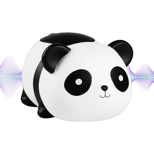 Tragbarer Panda-Lautsprecher, niedlicher Panda, kabellos, Lautsprecher, Tierpuppen-Ornamente, Heimdekoration für Kinder, Jugendliche, Erwachsene, 15 x 11 x 6 cm Tragbarer Panda-Lautsprecher, niedlicher Panda, kabellos, Lautsprecher, Tierpuppen-Ornamente, Heimdekoration für Kinder, Jugendliche, Erwachsene, 15 x 11 x 6 cm von Hailerio