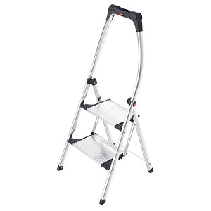 Hailo Klapptritt K100 TopLine alu 2 Stufen, H: 120,0 cm von Hailo