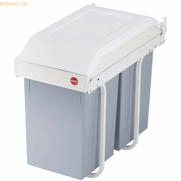 Hailo Mülleimer Multi-Box duo L cremeweiß Hailo Mülleimer Multi-Box duo L cremeweiß von Hailo