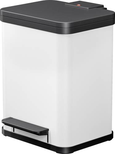 Hailo Öko uno plus M 0619-230 Mülleimer 17l Stahlblech (B x H x T) 320 x 430 x 340mm Weiß, Schwar von Hailo