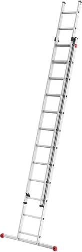 Hailo ProfiStep® duo 7212-007 Aluminium Schiebeleiter Arbeitshöhe (max.): 6.75m Silber 13.5kg von Hailo