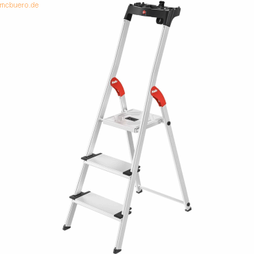 Hailo Stehleiter L80 ComfortLine 3 stufig Hailo Stehleiter L80 ComfortLine 3 stufig von Hailo