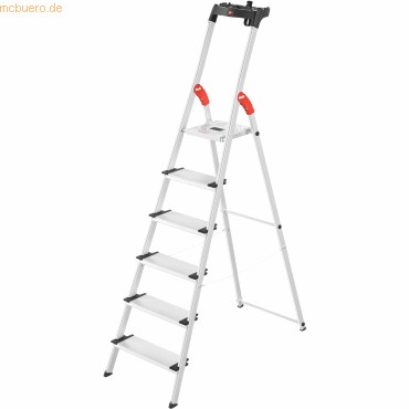 Hailo Stehleiter L80 ComfortLine 6 stufig Hailo Stehleiter L80 ComfortLine 6 stufig von Hailo