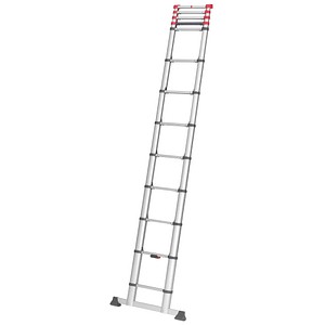 Hailo Teleskopleiter FLEXLINE alu 13 Sprossen, H: 380,0 cm von Hailo