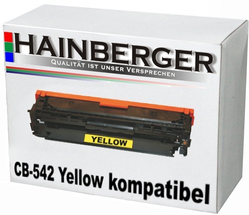 Hainberger Toner für HP CB542 CP1210 CP1215 CP1510 CP1515 CP1518 CM1312 N von Hainberger