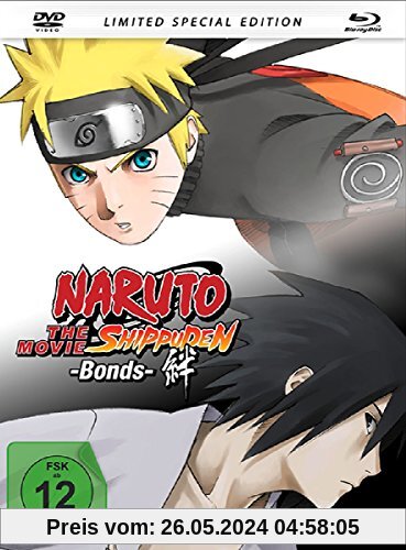 Naruto Shippuden - The Movie 2: Bonds (Limited Special Edition im Mediabook inkl. DVD + Blu-ray) von Hajime Kamegaki