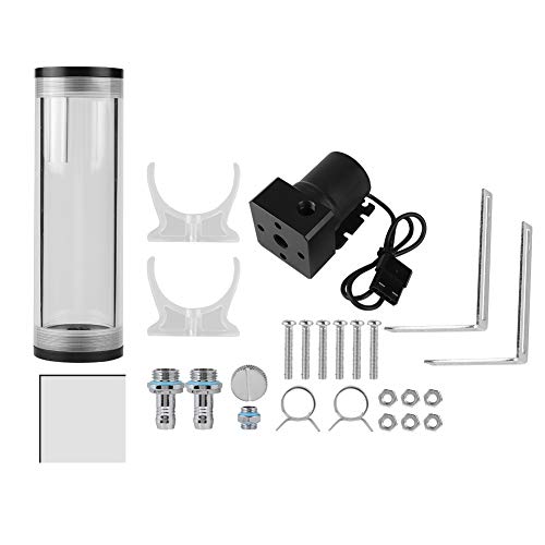 Hakeeta Wassertank-Kit, Wasserkühler, für PC-Computer, Super-Power, wasserdicht, DIY, Lärmschutz, Computer-Kühlkörper, Schnellkühlanlage, Zwei Größen(160mm) von Hakeeta