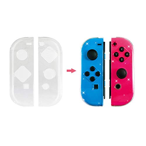 Transparente Schutzhülle für Gamepad, Ersatzhülle für Handheld-Controller, DIY, für Switch, Staub-/Kratzfeste Schutzhülle für Gamepad Joy-Con Transparente Schutzhülle für Gamepad, Ersatzhülle für Handheld-Controller, DIY, für Switch, Staub-/Kratzfeste Schutzhülle für Gamepad Joy-Con von Hakeeta