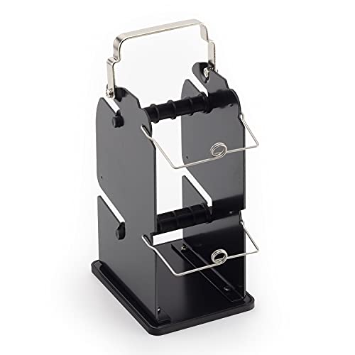 Hakko 611-2 Doppel-Lötrollenständer, schwarz, doppelt Hakko 611-2 Doppel-Lötrollenständer, schwarz, doppelt von Hakko