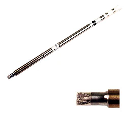 Hakko T15-D4 Lötkolbenspitze, Meißelform, 4 mm x 4 mm x 8,5 mm, für FM-2027 / FM-2028 Hakko T15-D4 Lötkolbenspitze, Meißelform, 4 mm x 4 mm x 8,5 mm, für FM-2027 / FM-2028 von Hakko