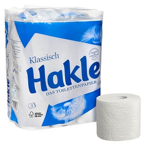 Hakle Toilettenpapier Klassich 3-lagig, 24 Rollen Hakle Toilettenpapier Klassich 3-lagig, 24 Rollen von Hakle