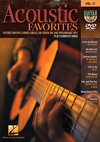 Acoustic Favorites: Guitar Play-Along DVD Volume 17 von Hal Leonard Corporation