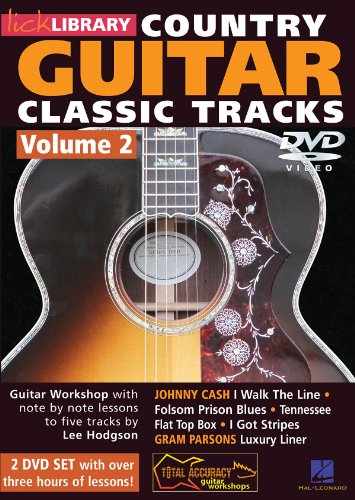 Learn Country Guitar Classic Tracks - Volume 2: 2-Dvd Set von Hal Leonard Corporation