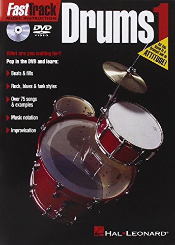 Fast Track Drums 1 (Dvd) [UK Import] von Hal Leonard