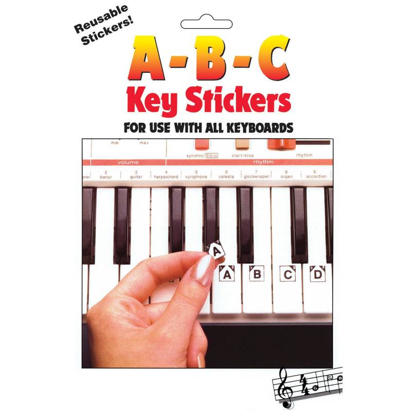 Hal Leonard ABC Piano Key Stickers von Hal Leonard