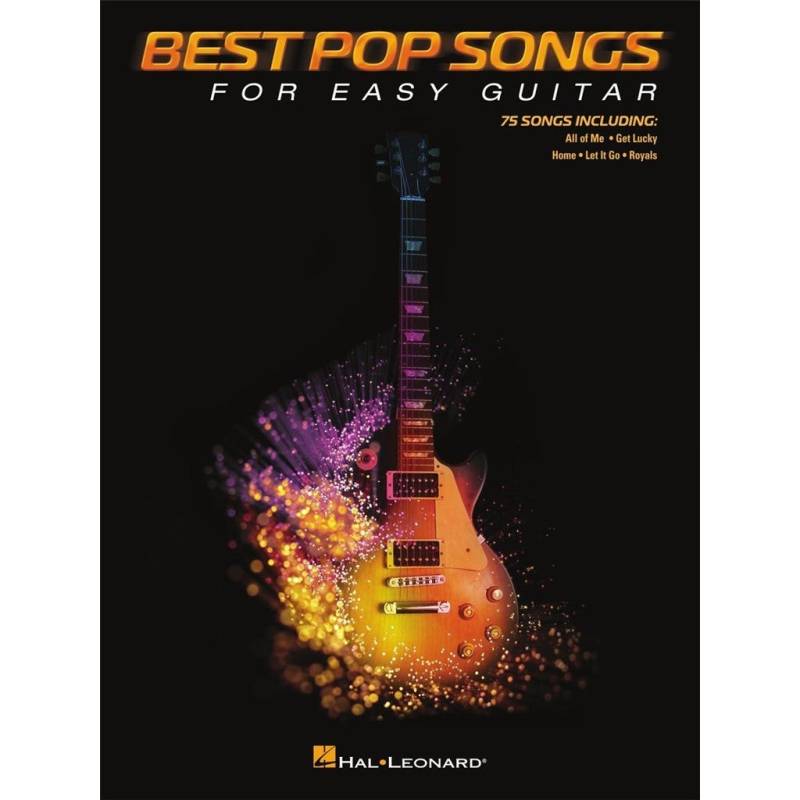 Hal Leonard Best Pop Songs for Easy Guitar Guitar Songbook von Hal Leonard