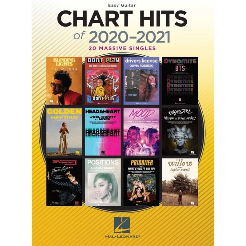 Hal Leonard Chart Hits of 2020-2021 Guitar Songbook von Hal Leonard