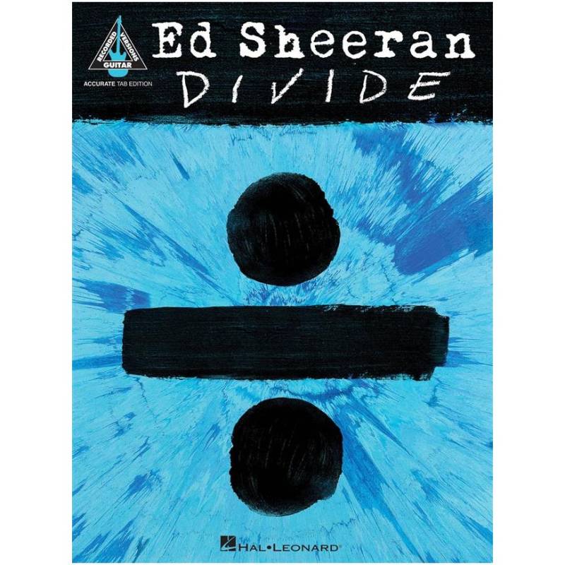 Hal Leonard Ed Sheeran ÷ (Divide) Guitar Tab Songbook von Hal Leonard