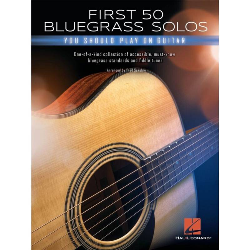 Hal Leonard First 50 Bluegrass Solos You Should Play on Guitar von Hal Leonard