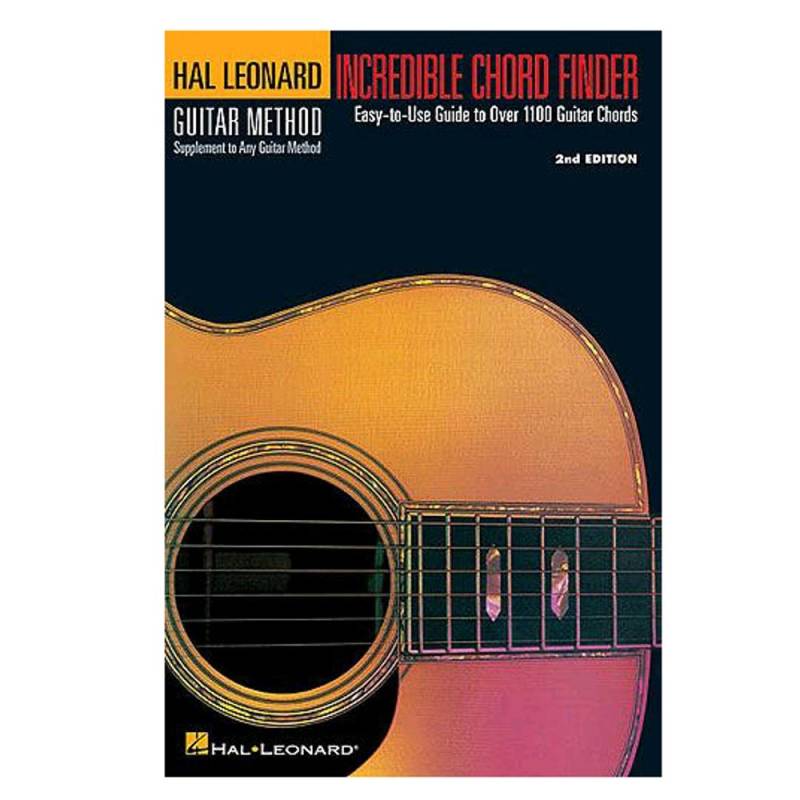 Hal Leonard Incredible Chord Finder Akkordbuch f. Gitarre (englisch) von Hal Leonard