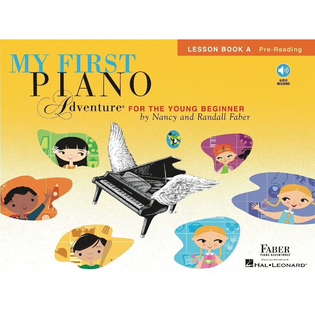 Hal Leonard My First Piano Adventure Lesson Book A With Online Audio von Hal Leonard