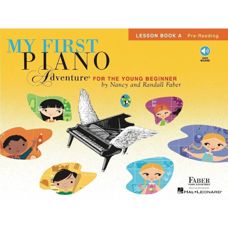 Hal Leonard My First Piano Adventure Lesson Book A With Online Audio von Hal Leonard