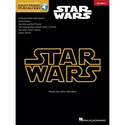Hal Leonard Star Wars Easy Piano Play-Along Song Book with Online Audio von Hal Leonard