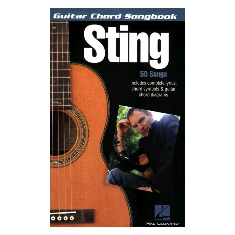 Hal Leonard Sting Guitar Chord Songbook - von Hal Leonard