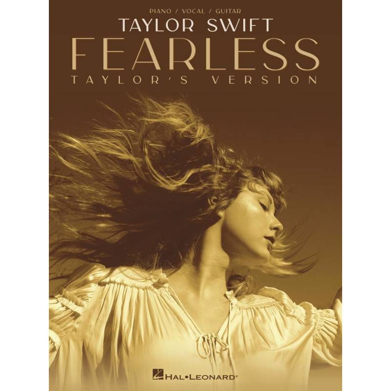 Hal Leonard Taylor Swift Fearless (Taylor&apos;s Version) Piano, Vocal and Guitar Songbook von Hal Leonard