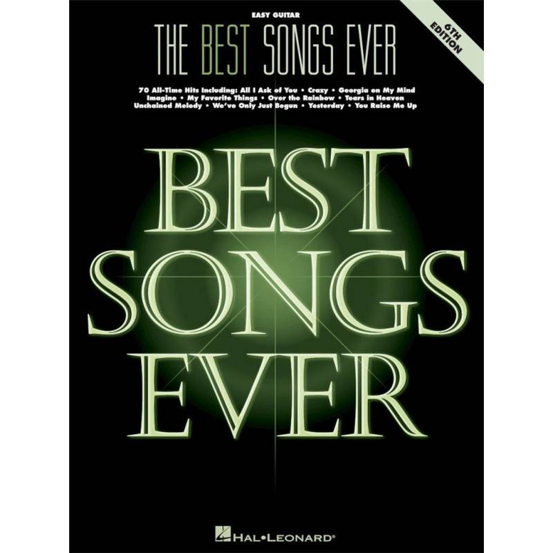 Hal Leonard The Best Songs Ever 6th Edition Guitar Songbook von Hal Leonard