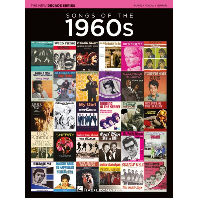 Hal Leonard The New Decade Series: Songs of the 1960s for Piano, Guitar and Vocal von Hal Leonard