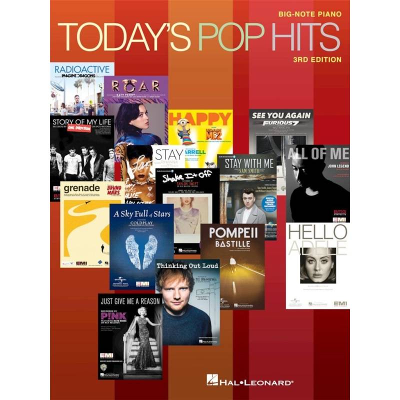 Hal Leonard Today&apos;s Pop Hits - 3rd Edition Songbook von Hal Leonard