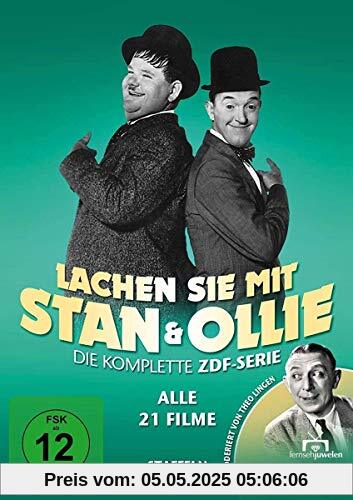 Lachen Sie mit Stan & Ollie (7 DVDs) - Die ZDF-Gesamtedition (Alle 21 Filme) (Fernsehjuwelen) von Hal Roach