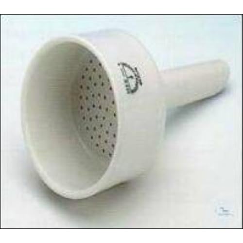 Haldenwanger Modell 127 C Porzellan Trichter, 1 Größe, 75 ml Kapazität, 55 mm Durchmesser, 129 mm Höhe, 10 Stück von Haldenwanger