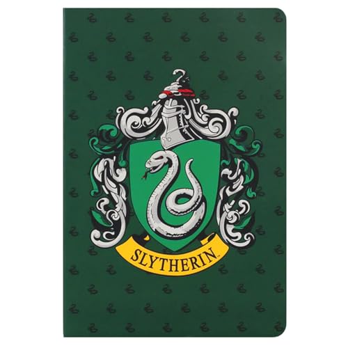Half Moon Bay Harry Potter A5-Notizbuch | Tagebuch-Notizbuch & Mini-Notizbuch | Harry-Potter-Geschenke & Harry-Potter-Notizbuch | Kleines Notizbuch & Schreibwaren | Buchliebhaber-Geschenke | Slytherin von Half Moon Bay