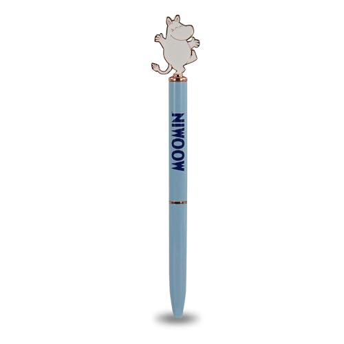 Half Moon Bay Moomin Moomintroll Schreibtintenstift, 15,2 cm, Blau und Weiß, FSC-zertifiziertes Papier, 2D-Topper Half Moon Bay Moomin Moomintroll Schreibtintenstift, 15,2 cm, Blau und Weiß, FSC-zertifiziertes Papier, 2D-Topper von Half Moon Bay