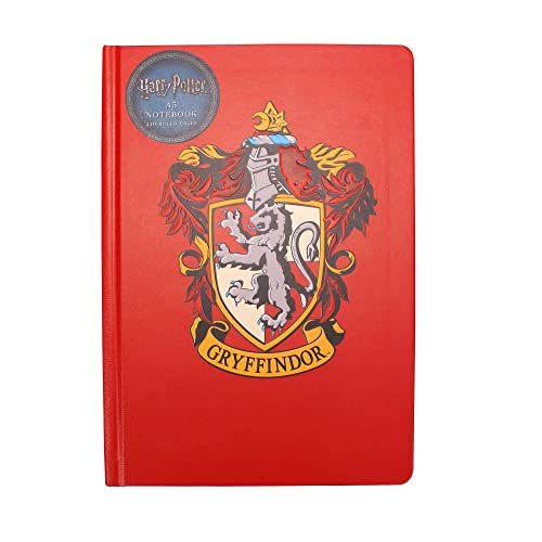 Harry Potter A5 Notizbuch - Gryffindor Wappen von Half Moon Bay
