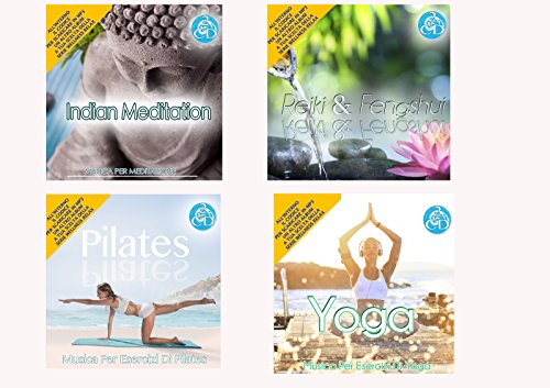 Offerta Speciale 4 Cd Audio Serie Wellness Relax Meditation, Reiki e Feng Shui, Pilates, Yoga Musica Rilassante - Special offer 4 Cd Audio Series Wellness Relaxation Meditation, Reiki and Feng Shui, Pilates, Yoga Music Relaxing von Halidon