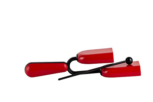 Halilit Hi-Lo Agogo Bell. High-end Hand Percussion Musical Instrument. Percussionists of All Levels. Teens & Adults. Sturdy & Built to Last (Red) von Halilit