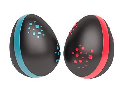 Halilit Hi-Lo Egg Shakers (Pair). High-end Hand Shaker Percussion Musical Instrument. Percussionists of All Levels. Teens & Adults. Built to Last von Halilit