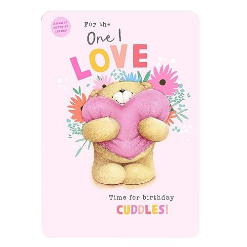 Geburtstagskarte mit Aufschrift "One I Love Forever Friends" von Hallmark