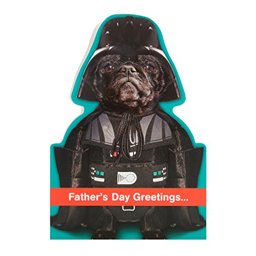 Hallmark 25482765 Star Wars Father 's Day Karte "Bark Seite" – Medium Hallmark 25482765 Star Wars Father 's Day Karte "Bark Seite" – Medium von Hallmark