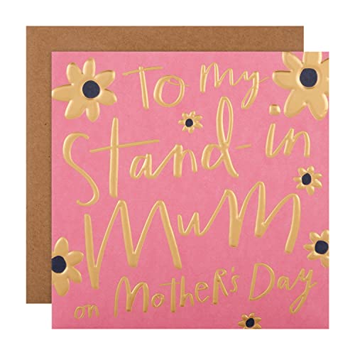 Hallmark 25564595 Karte, Motiv Stand In Mum, Rosa und Gold, 25564595 von Hallmark