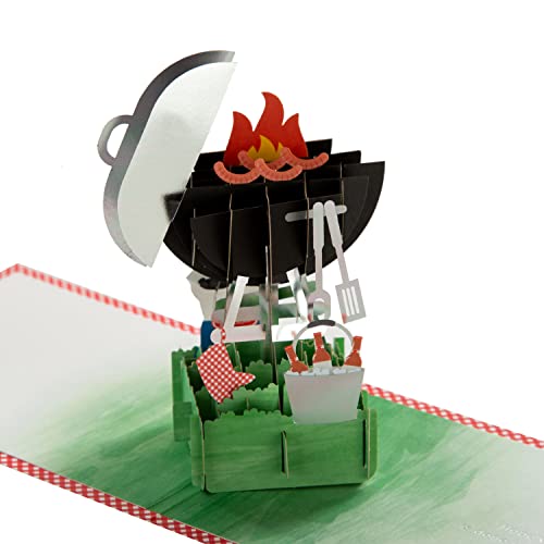 Hallmark Vatertagskarte für Papa, 3D-Vatertagskarte, Grill, Grillmeister, Barbeque King, Grün, Weiß, Rot Hallmark Vatertagskarte für Papa, 3D-Vatertagskarte, Grill, Grillmeister, Barbeque King, Grün, Weiß, Rot von Hallmark