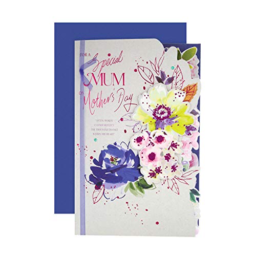 Hallmark Große Muttertagskarte für Mama – lebendiges Blumendesign von Hallmark