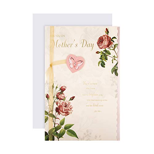 Hallmark Große Muttertagskarte – traditionelles Blumendesign von Hallmark