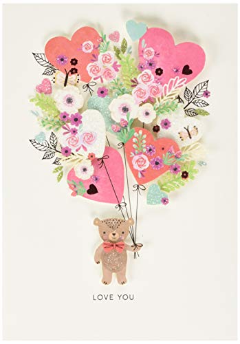Hallmark Kleine Muttertagskarte – 3D-Effekt Teddybär 'Signature' Kollektion Design Hallmark Kleine Muttertagskarte – 3D-Effekt Teddybär 'Signature' Kollektion Design von Hallmark